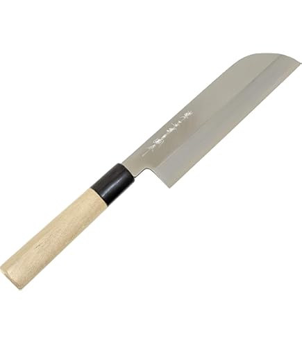 鎌薄刃包丁24㎝ Amazon｜兼松作 日本鋼 鎌型薄刃庖丁 24cm｜菜切り包丁 オンライン通販