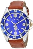 米国ポロ協会。Men 's Quartz Metal Casual Watch , Color : Brown ( Model : usc50479&nbsp;)