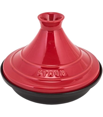 Amazon｜ストウブ(Staub) 「 タジン鍋 アイボリー 28cm 」 鋳物