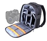 DURAGADGET Portable Water Resistant Nylon Rucksack for Samsung NX300 Compact System Camera with 20-5