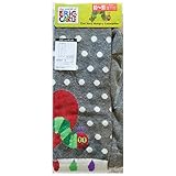 2017年 秋冬 はらぺこあおむし 綿混ニット 10分丈レギンス THE WORLD OF ERIC CARLE グレー◇80-90cm