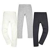 (アイボリー/90cm)ベビー服 女の子 9分丈 レギンス ボトム mia mail ミアメール ケーブルニット ストレッチ ウエストゴム 女児 ベビー