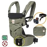 ベビーウエストベルト付エルゴベビー 抱っこ紐 ＯＭＮＩオムニ３６０/カーキ　【日本正規品2年間保証-SG認定付】 ERGO Baby
