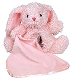 Stephan Baby Super Soft Plush Blankie Buddy Security Blanket, Pink Bunny by Stephan Baby