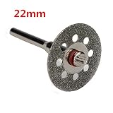 Sndy 5 mm 9 穴ダイヤモンドコーティング切断ディスク1マンドレルの Dremel