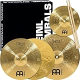 MEINL Cymbals マイネル HCS Series シンバルセット 13"Hihat/14"Crash/10"Splrash/Standard 5A-Hickoly Stick HCS1314+10S 【国内正規品】