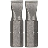 Vermont American 16425 Type Slotted Size 8 through 10 with 1-Inch Length Icebit Power Bit, 2 Pieces 