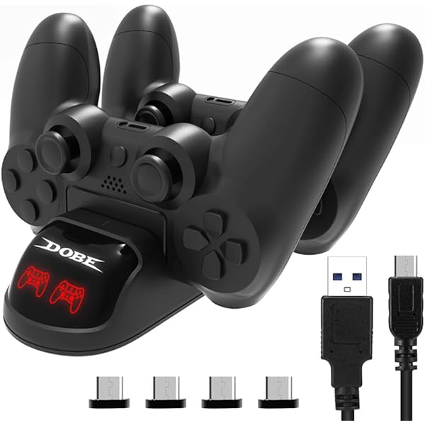 Amazon | 【PS4対応】置くだけ充電スタンド1台用 for ワイヤレス