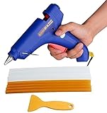 Blue Ocean グルーガン 溶融グルースティクス １０本付き 強力粘着 接着剤 スイッチ付き 高温タイプDIY工具用品 自動車用 デントリペア 工具 セット