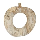 Benzara 59755 Striking Ceramic Marble Vase, 15' W x 15' H [並行輸入品]