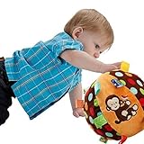モバイル赤ちゃん教育赤ちゃんTaggies Chime Ball Soft Rattle掛け布団おもちゃ幼児幼児のKids Monkey Plush Shaking
