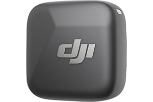 DJI Mic Mini Transmitter (Infinity Black), Ultralight, High-Quality Audio, DJI OsmoAudio, Noise Cancelling, Wireless Microphone for Camera/iPhone/Android, Vlog, Streaming