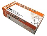 SAS Safety 66502 Medium Powdered Nitrile Gloves (Pack of 100) [並行輸入品]