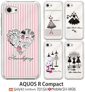Amazon Co Jp Aquos R Compact Shv41 Case With Protective Film For Docomo Au Softbank Aquos R Compact Shv41 Cover Smartphone Cover Aquos R Compact Shv41 Phone Case Phone Cover Stylish Decor Shockproof Smartphone