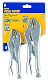 IRWIN Tools VISE-GRIP Locking Pliers Set, Original, 2-Piece (1771879) [並行輸入品]