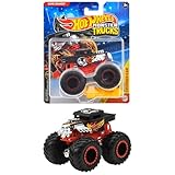 ホットウィール(Hot Wheels) モンスタートラック 1:64 ボーン・シェイカー 乗り物おもちゃ ミニカー 3歳から ブラック JGR03