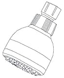 Peerless RP70536 A+ Type Showerhead, Chrome [並行輸入品]