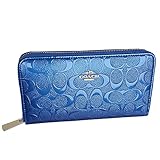 [コーチ] COACH 財布 (長財布) T2166 シグネチャー レディース長財布 [アウトレット品] [並行輸入品] (ブルー)
