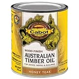 Cabot Samuel 19458 – 05 Honeyチーク材Australian Timberオイルウッドステイン仕上げ、QT。 1 qt 19458-05 1