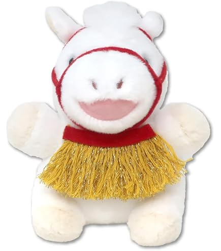 Amazon.co.jp: 干支ぽちゃシリーズ うまのこ ぬいぐるみ しろ｜2026年