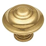 Hickory Hardware P8103-LP 1-1/4-Inch Manor House Cabinet Knob, Lancaster Hand Polished [並行輸入品]