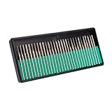 Yiteng 30個 ダイヤモンド バリ グリッツ 回転工具 ドリルビット 3ミリメートルシャンク