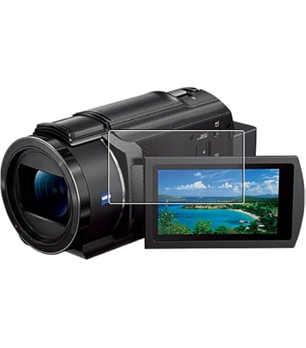 Amazon | SONY FDR-AX60/FDR-AX45 対応 互換品 保護フィルム(反射防止