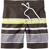 Carter's(カーターズ) カーターズストライプスイムトランクス ブラウン 水着 24ヶ月【並行輸入】