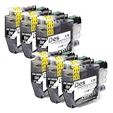 ブラザー(brother)用 LC3111 インクカートリッジ BK lc3111bk 互換インク ブラック lc3111bk 計6本 対応機種：DCP-J582N DCP-J973N DCP-J978N-B DCP-J978N-W DCP-J982N-B DCP-J982N-W DCP-J987N-W DCP-J981Nなど【残量表示/大容量タイプ/安心三年】