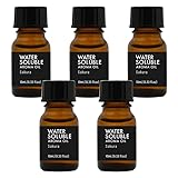 水溶性 アロマオイル 10ml 5個セット (50ml) アロマディフューザー 芳香用 アロマエッセンス (桜)