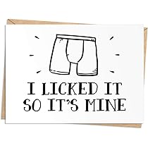 Amazon 面白い誕生日 記念日 バレンタインデーカード 旦那様 ボーイフレンド用いたずらカード グリーティングカード 文房具 オフィス用品