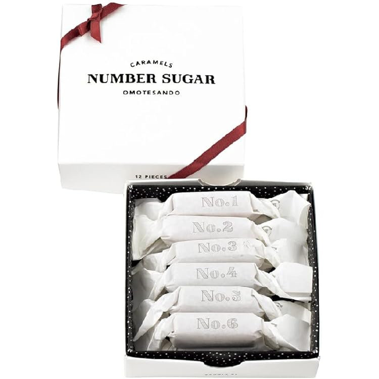 値下げ交渉歓迎！ NUMBER SUGAR Amazon.co.jp: NUMBER SUGAR Number Sugar, 12 Pieces, Caramel