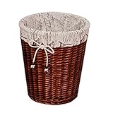 KYLIN Expressストレージバケット、木製ランドリー服/おもちゃバスケットストレージバスケット折りたたみストレージボックス# L