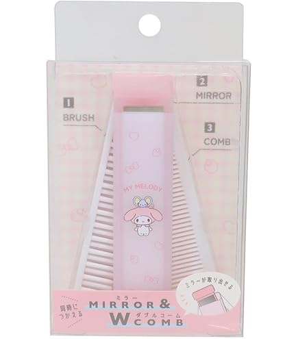 Amazon.co.jp: サンリオ ミラー＆ダブルコーム ハローキティ