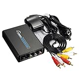 Hdmi To S-Video Cvbs Converter 3Rca Av Composite R/L Audio