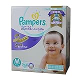 Pampers パンパース テープ Mサイズ 6～11kg用 箱入144枚 （48枚x3個） 実用的な出産祝いにも最適！