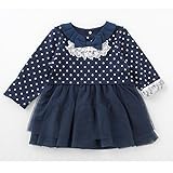 (アリサナ) arisanaベビーワンピース ベビー 90cm ブルー