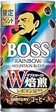 サントリー コーヒーボス レインボーマウンテンブレンド 185g缶