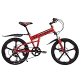 Altruism X7 子供用自転車２０インチ (赤)