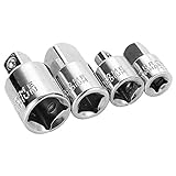 4個のCR-Vビットアダプターソケット　ソケットアダプターセット　アダプタコンバータレデューサーセットツールキット1/4