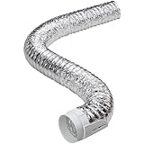 Deflecto hup1 K8 F supurr-flex Vent Hookupキット、8 ft