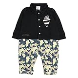 【SiShuNon/FARM】ASSCカバーオール ベビー 男の子 カモフラ ファーム カバーオール 70 2 ブラック