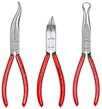 Knipex Tools 9K 00 80 12 US Long Nose Pliers Mechanics Tool Set (3 Piece) [並行輸入品]