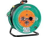 日動 電工ドラム 防雨防塵型100Vドラム アース付 30m NWE33