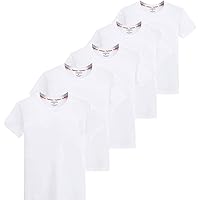 Amazon | [KISETSUKI] インナーシャツ メンズ 肌着 5枚組 綿100