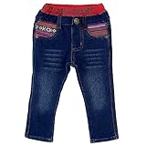 CHILD CHAMP(チャイルド チャンプ) デニムニットネイティブスキニーパンツ 80cm /ネイビー NO.C-86143310