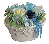 フラデコ プリザーブドフラワー 「スタンザ」 ブルー!