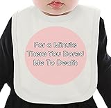 You Bored Me To Death ネクタイを有する有機ビブ Medium