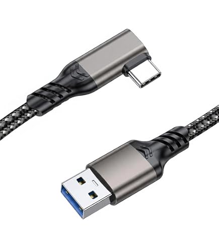 Amazon.co.jp: USB Type-C ケーブル L字型 2M USB-A to USB-C ケーブル