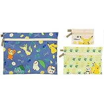 ポケモンポーチセット クリアポーチ&マカロンポーチセット Pokémon Cafe & Pikachu
